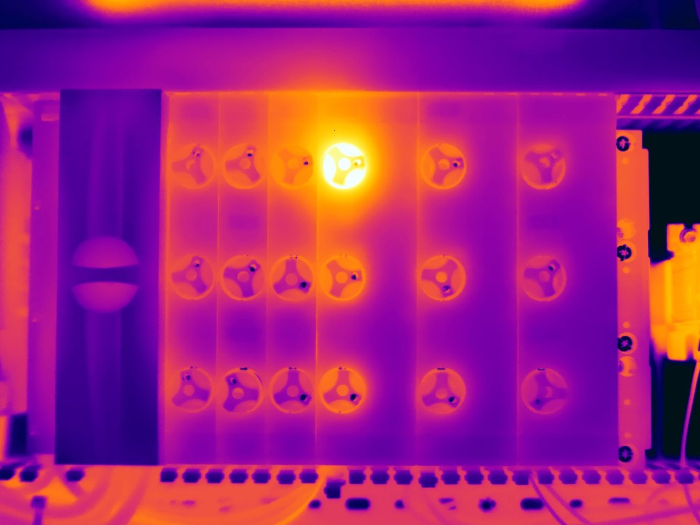 Thermogramm Verteilungen